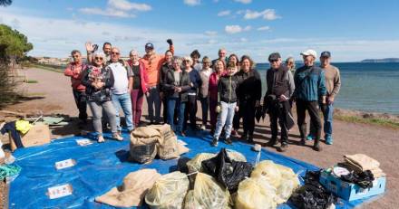 MARSEILLAN - Le Ramassage des déchets à l'initiative du Conseil Citoyen a été un succès