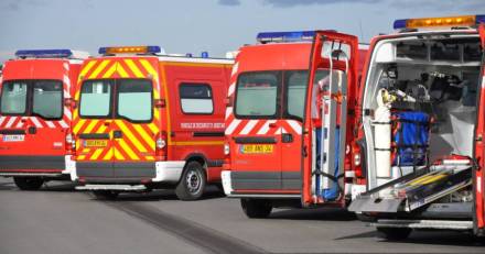 MARSEILLAN - Violent choc frontal entre deux véhicules sur la commune de Marseillan sur la RD 612