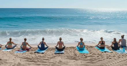 MARSEILLAN - Une saison de Yoga à la plage couronnée de succès .