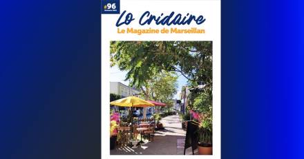 Hérault - Le N° 96 du  magazine de la ville de Marseillan Lo Cridaire   est paru  