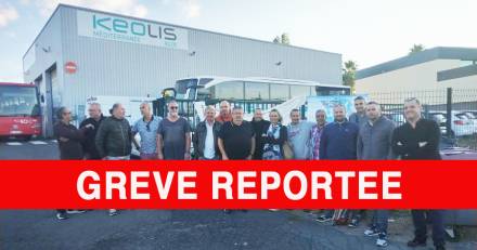 HÉRAULT - Report de la grève chez Keolis Méditerranée 