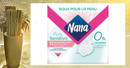  - Nana Pure Sensitive™ - Serviettes Ultra Régulier Plus