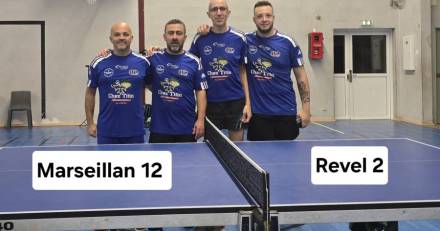 MARSEILLAN - TENNIS de TABLE : Victoire sur les terres haut Garonnaises 