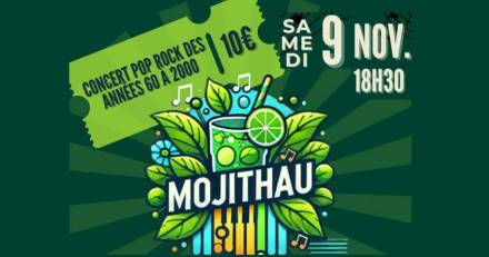 Pinet - Le groupe MOJITHAU sera  en concert au foyer des campagnes de Pinet le 9 novembre, à 18 h