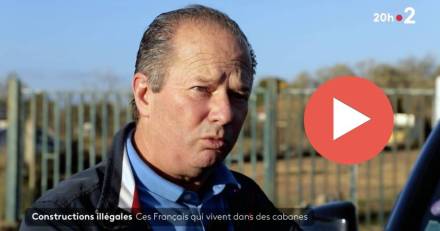 MARSEILLAN PLAGE - VIDEO - La cabanisation au coeur du Journal Télévisé de 13 h sur France 2 avec Yves Michel