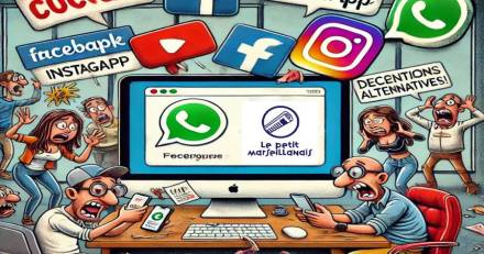 FRANCE - Une panne planétaire :  Facebook, Instagram et WhatsApp hors service ce mercredi 11 décembre