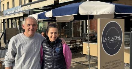 MARSEILLAN - La Glacerie : Philippe et Stéphanie Grosso, Une histoire de saveurs et de passion au cœur