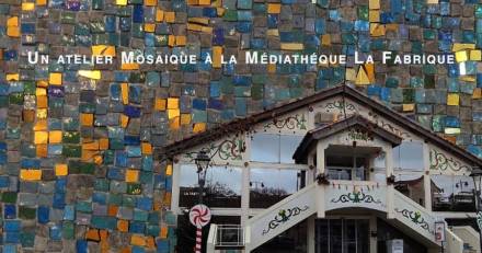 MARSEILLAN - Un atelier Mosaique à la Médiathéque La Fabrique